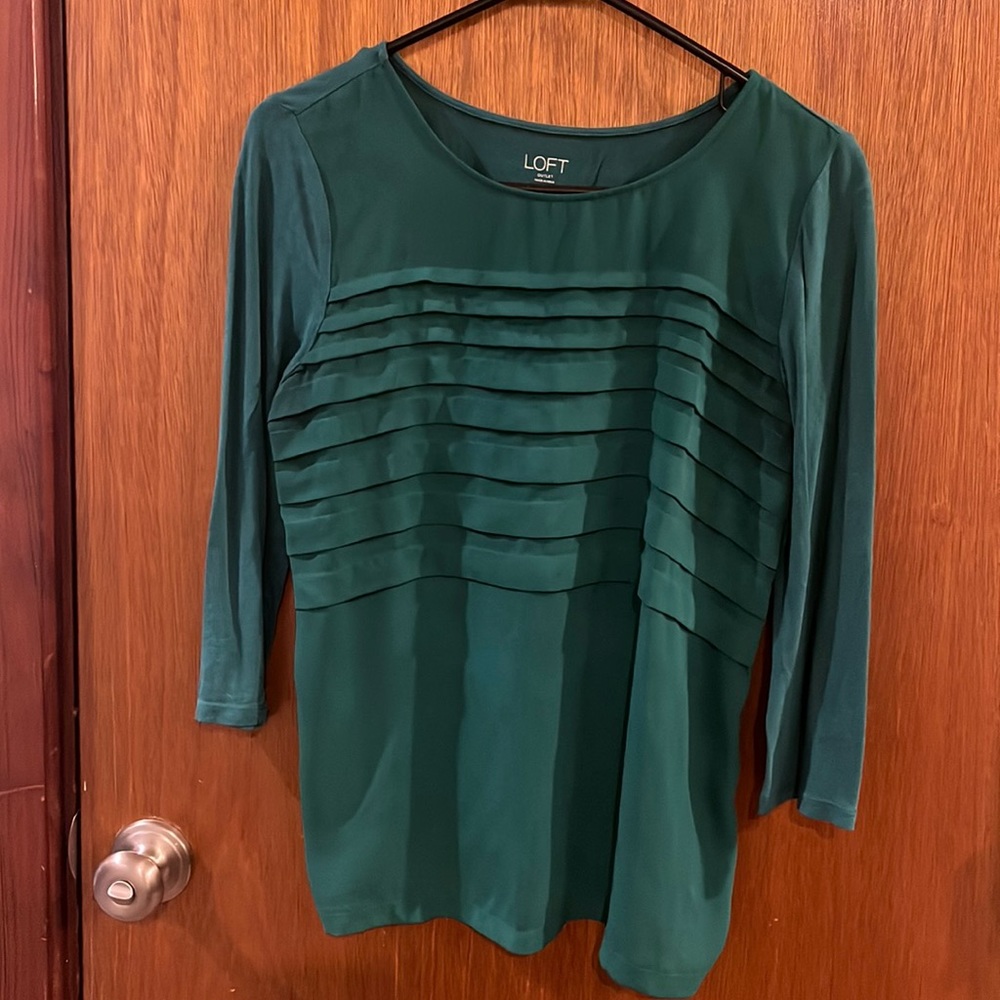 Loft 3/4 length sleeve blouse